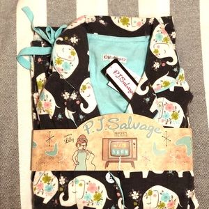 P.J. Salvage elephant pajamas